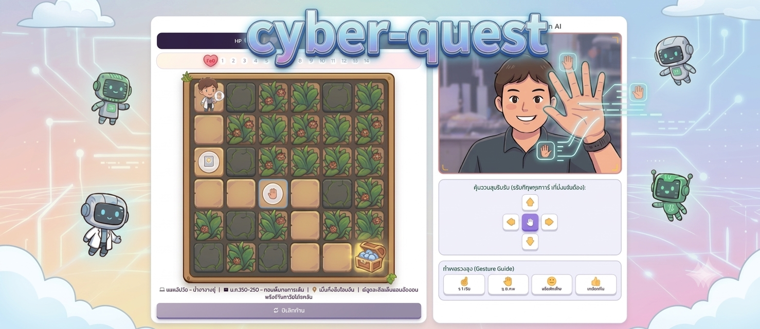 ภาพปกเกม AI Gesture: Cyber Quest